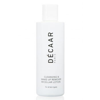 décaar cleansing make-up remover micellar lotion